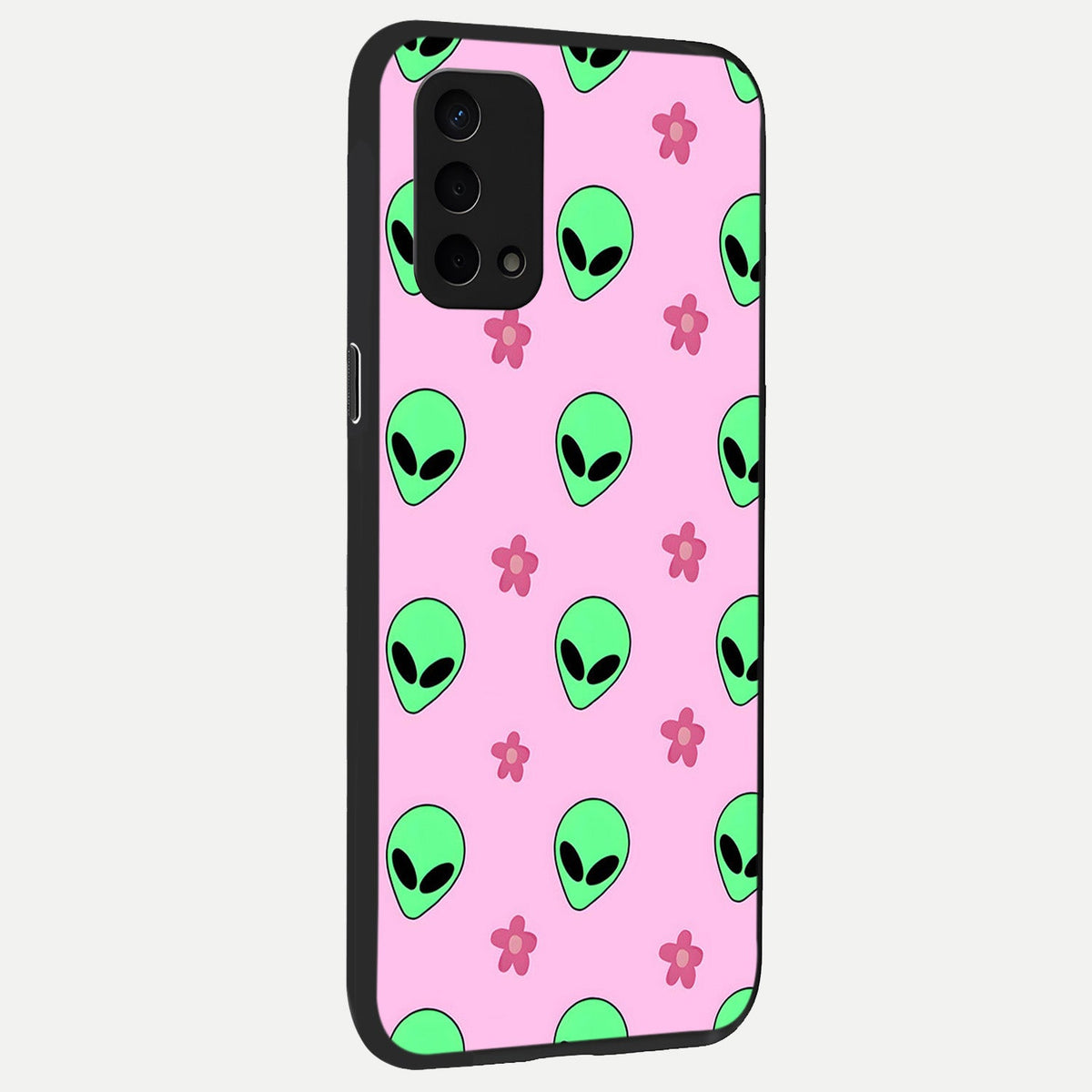  Cosmic Cute Crush back cover For Oppo A74 5G slim fit glass case with vibrant aesthetic design