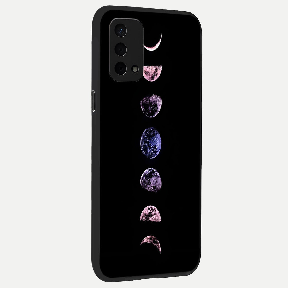  Crimson All Planets back cover For Oppo A74 5G slim fit glass case with vibrant aesthetic design