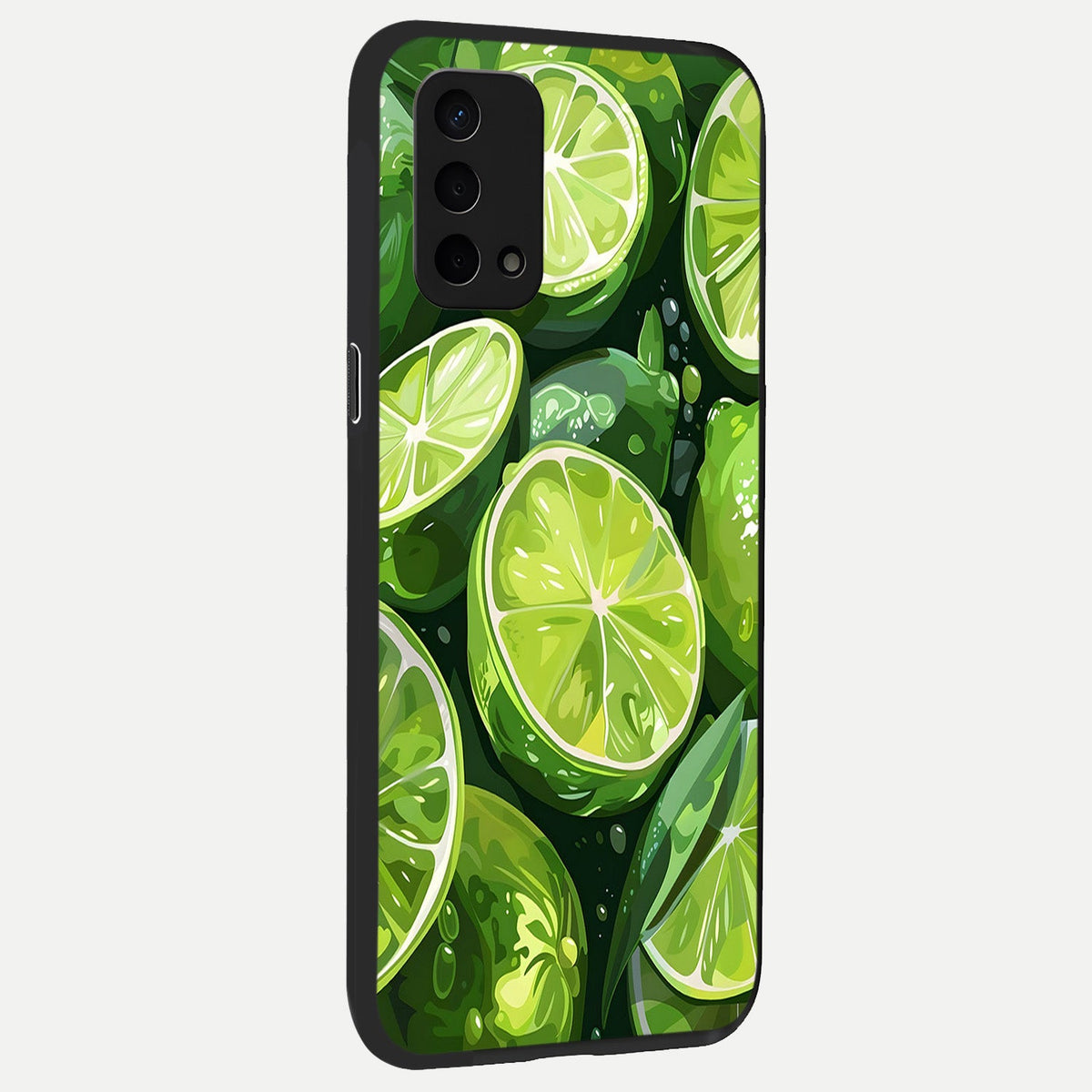  Green Kawasaki back cover For Oppo A74 5G slim fit glass case with vibrant aesthetic design