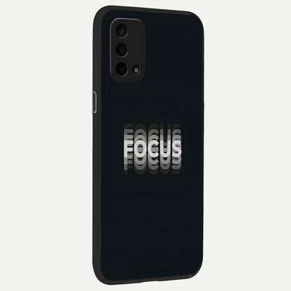  Mono Focus Vision back cover For Oppo A74 5G slim fit glass case with vibrant aesthetic design