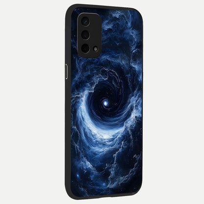  Stunning Galaxy back cover For Oppo A74 5G slim fit glass case with vibrant aesthetic design