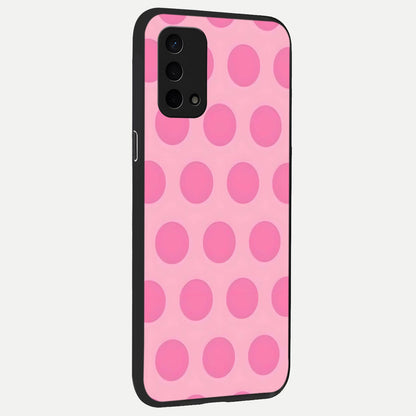  Sweet Dot Dreams back cover For Oppo A74 5G slim fit glass case with vibrant aesthetic design