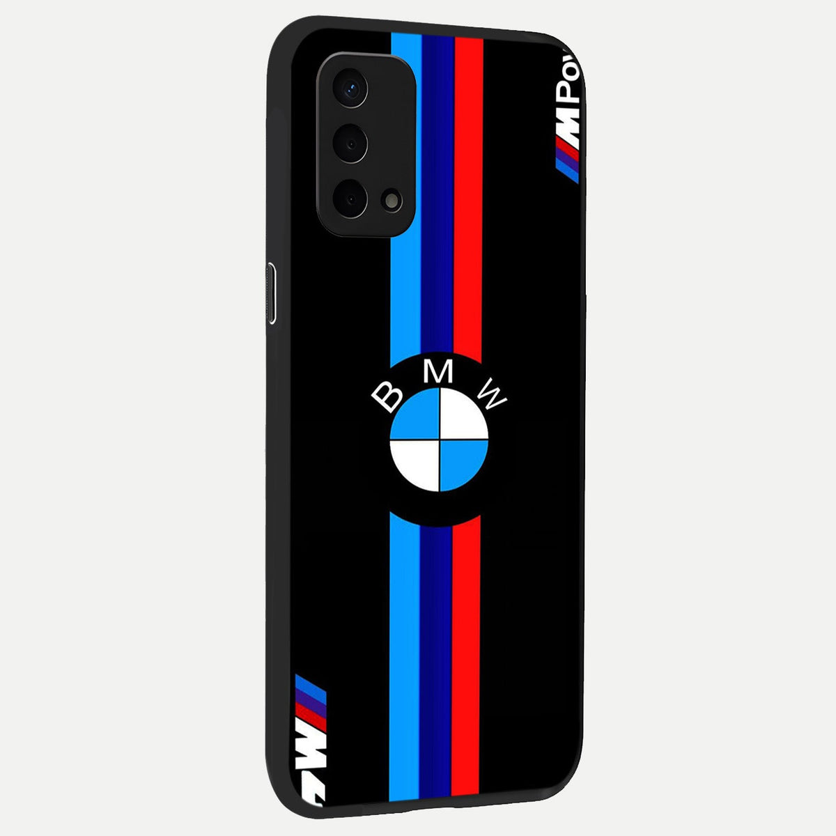  Turbo BMW Beast back cover For Oppo A74 5G slim fit glass case with vibrant aesthetic design