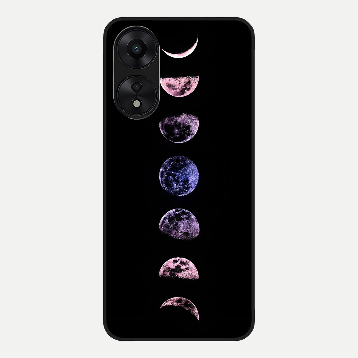  Crimson All Planets Glass Case For Oppo A78 5G back cover – full design glossy printed glass finish
