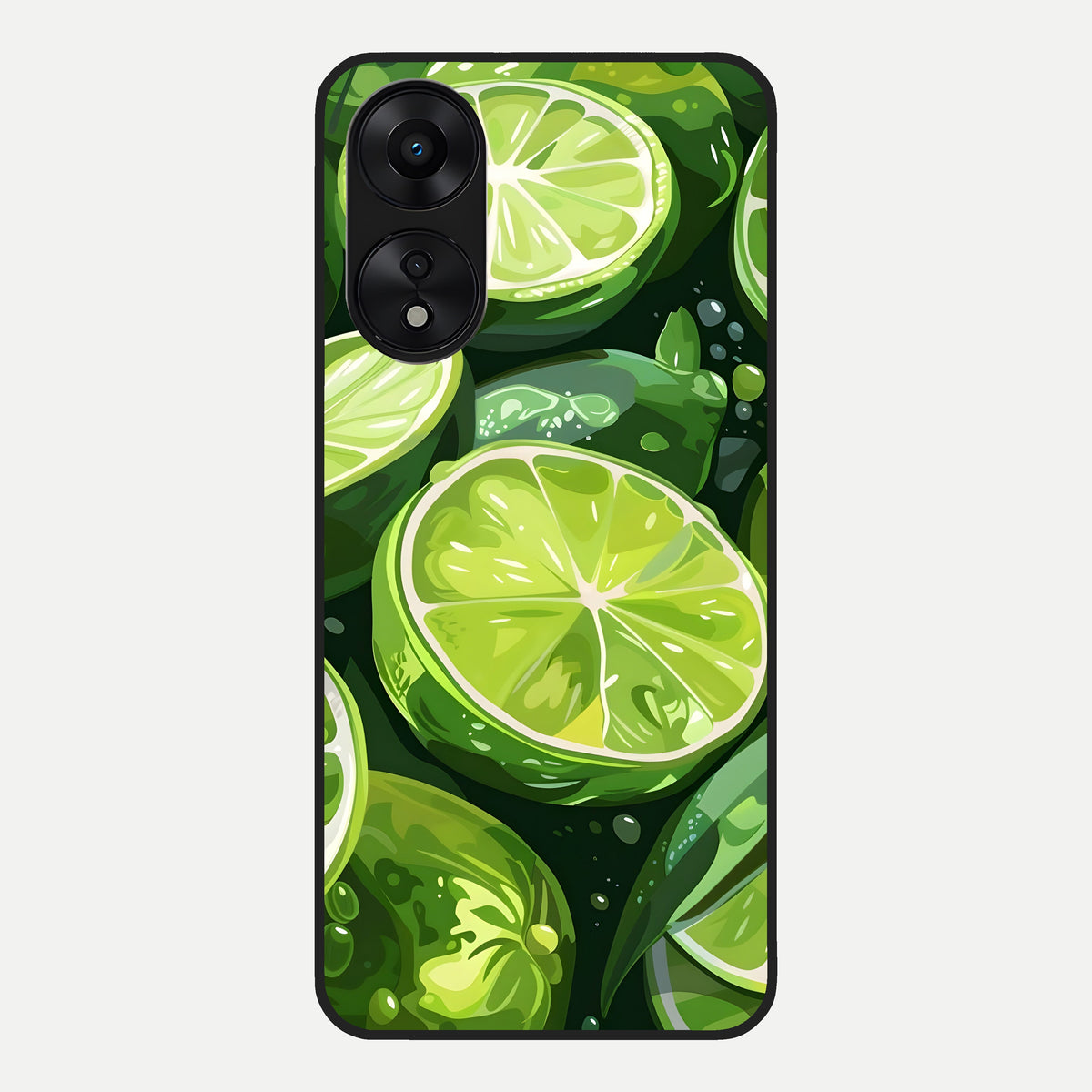  Green Kawasaki Glass Case For Oppo A78 5G back cover – full design glossy printed glass finish