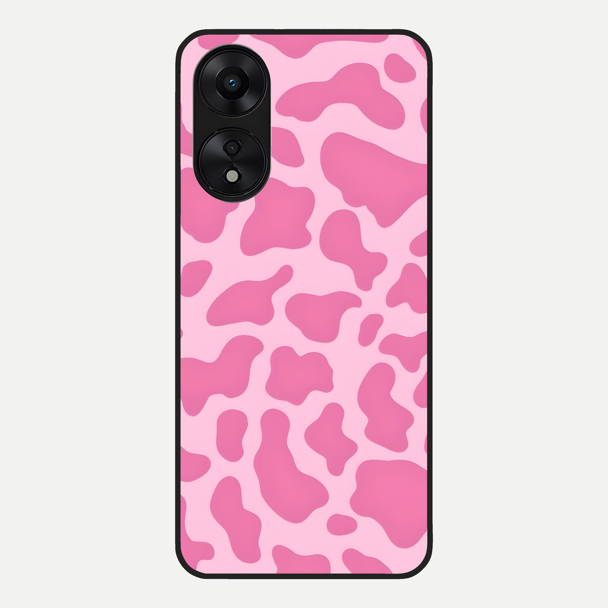  Pinkish Scenery Glass Case For Oppo A78 5G back cover – full design glossy printed glass finish