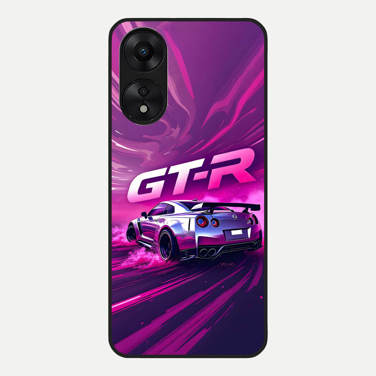  Speed Drift Legend Glass Case For Oppo A78 5G back cover – full design glossy printed glass finish