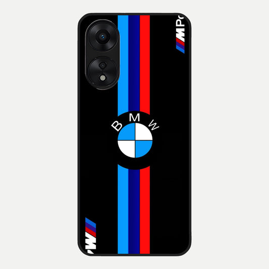  Turbo BMW Beast Glass Case For Oppo A78 5G back cover – full design glossy printed glass finish