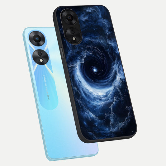  Stunning Galaxy phone case For Oppo A78 5G showing premium glass back cover with detailed artwork