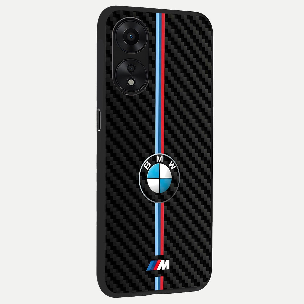  BMW Pattern back cover For Oppo A78 5G slim fit glass case with vibrant aesthetic design