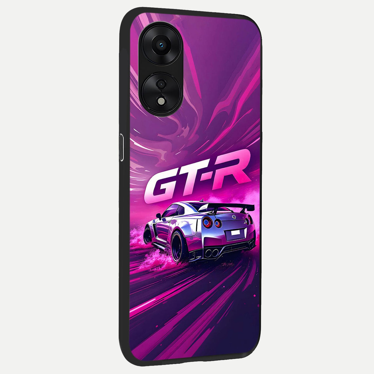  Speed Drift Legend back cover For Oppo A78 5G slim fit glass case with vibrant aesthetic design