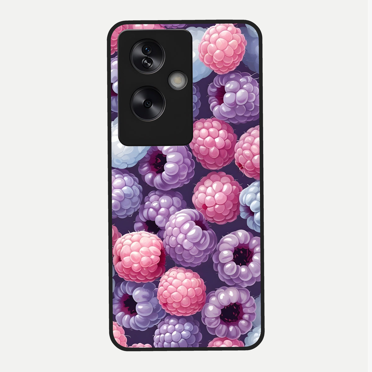  Berry Candy Pop Glass Case For Oppo A79 back cover – full design glossy printed glass finish