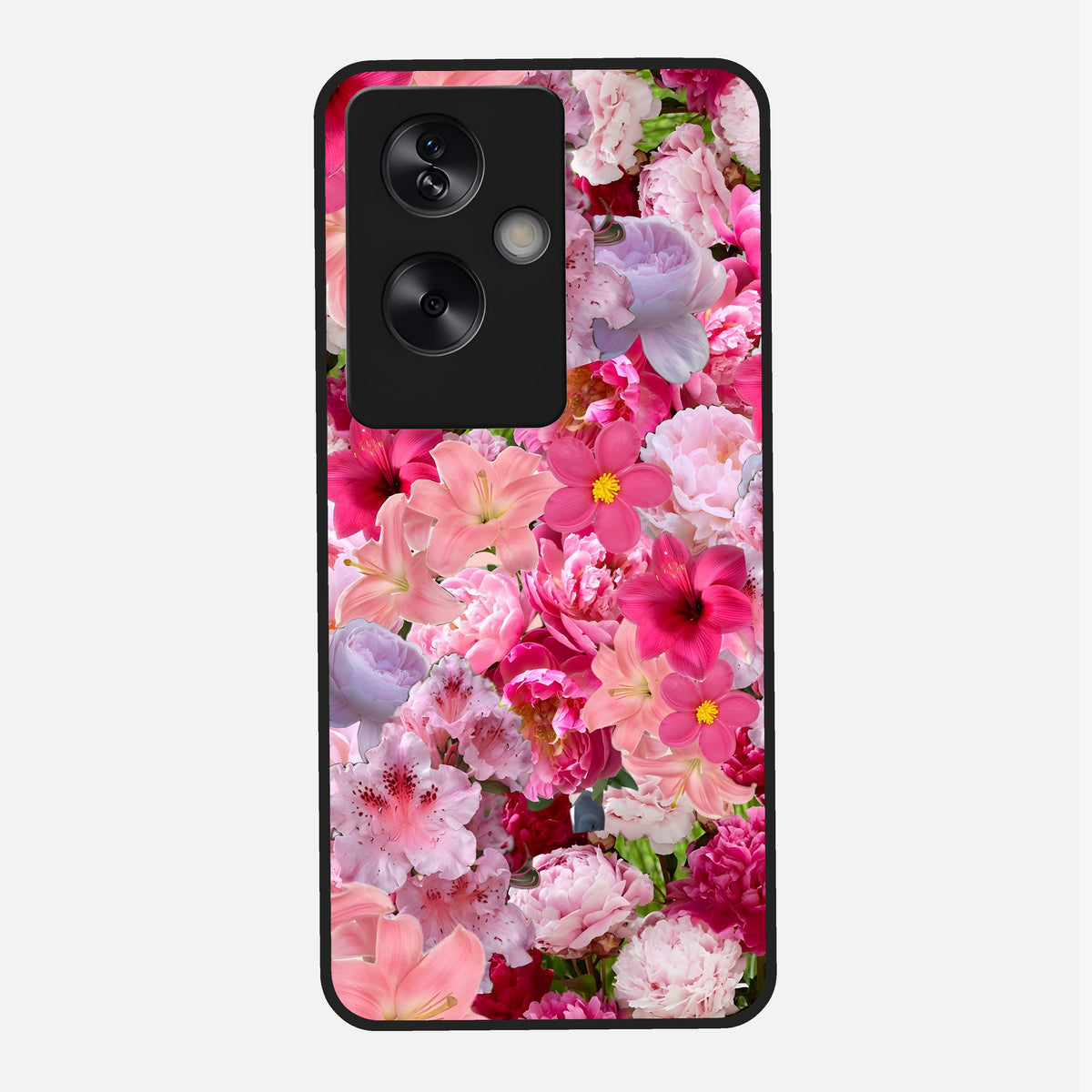  Bloom Crush Fantasy Glass Case For Oppo A79 back cover – full design glossy printed glass finish