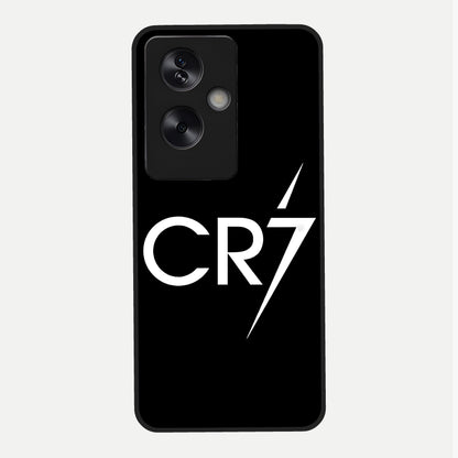  CR7 Elite Strike Glass Case For Oppo A79 back cover – full design glossy printed glass finish