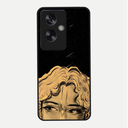  Celestial Gods Plan Glass Case For Oppo A79 back cover – full design glossy printed glass finish