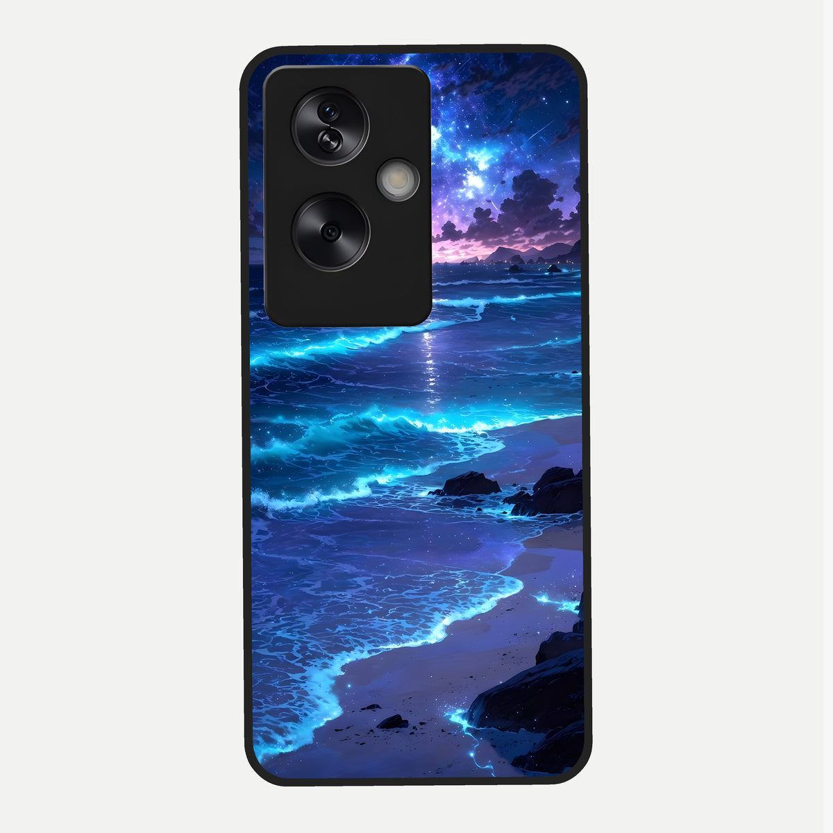  Classic Damn Look Glass Case For Oppo A79 back cover – full design glossy printed glass finish