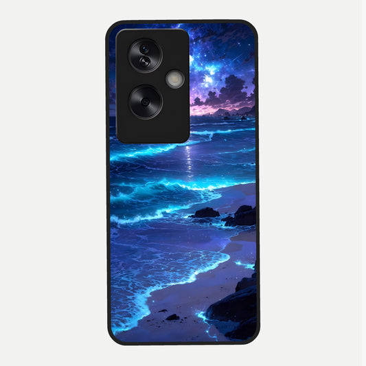  Classic Damn Look Glass Case For Oppo A79 back cover – full design glossy printed glass finish