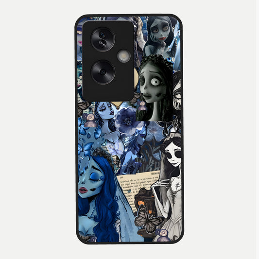  Corpse Bride Posters Glass Case For Oppo A79 back cover – full design glossy printed glass finish