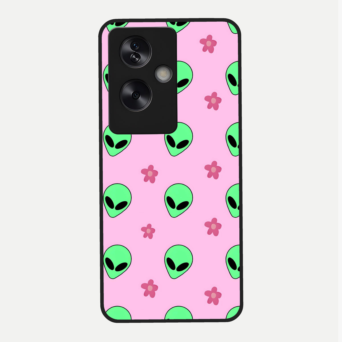  Cosmic Cute Crush Glass Case For Oppo A79 back cover – full design glossy printed glass finish