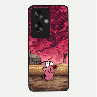  Courage Under Sky Glass Case For Oppo A79 back cover – full design glossy printed glass finish