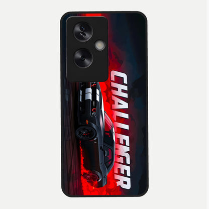  Crimson Challenger Fury Glass Case For Oppo A79 back cover – full design glossy printed glass finish
