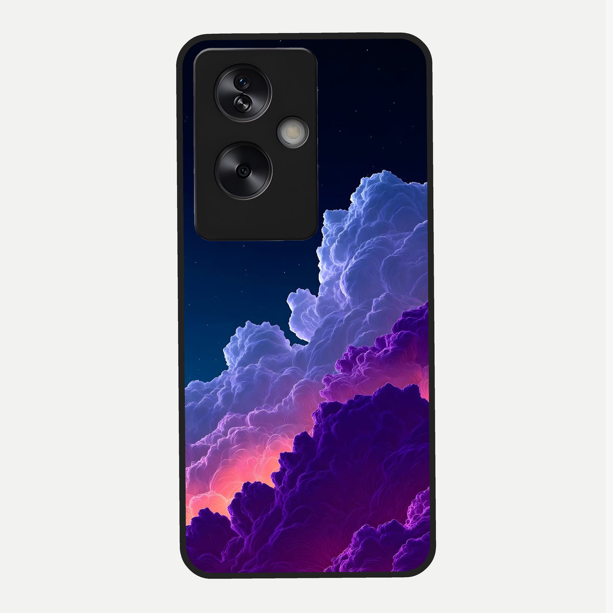  Dreamy Cloud Skies Glass Case For Oppo A79 back cover – full design glossy printed glass finish
