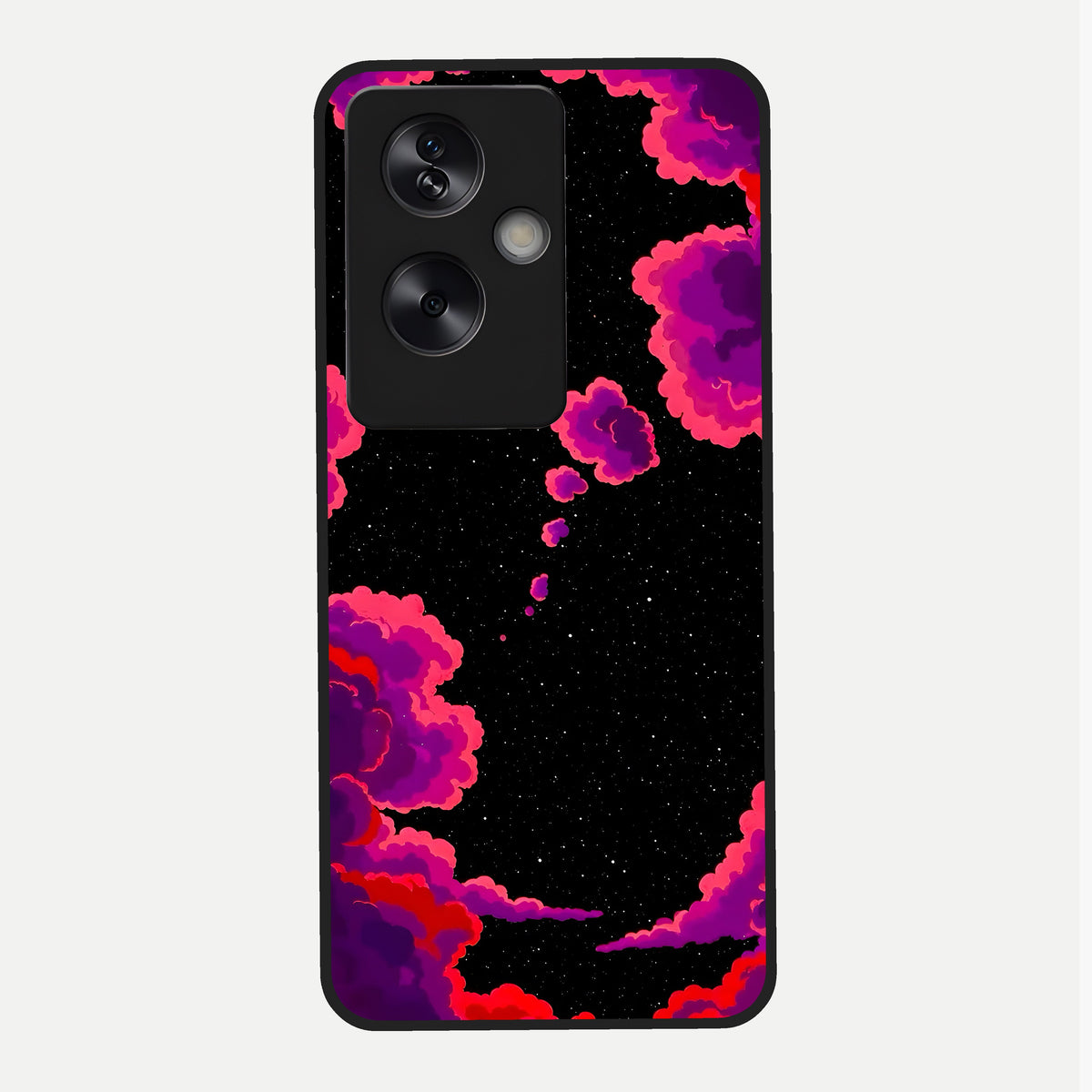  Galaxy Dream Frame Glass Case For Oppo A79 back cover – full design glossy printed glass finish