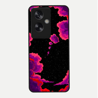  Galaxy Dream Frame Glass Case For Oppo A79 back cover – full design glossy printed glass finish