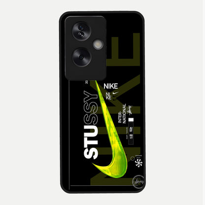  Neon Street Edition Glass Case For Oppo A79 back cover – full design glossy printed glass finish