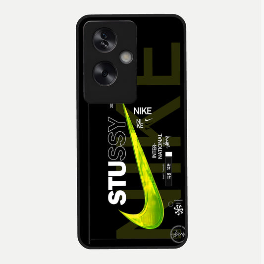  Neon Street Edition Glass Case For Oppo A79 back cover – full design glossy printed glass finish