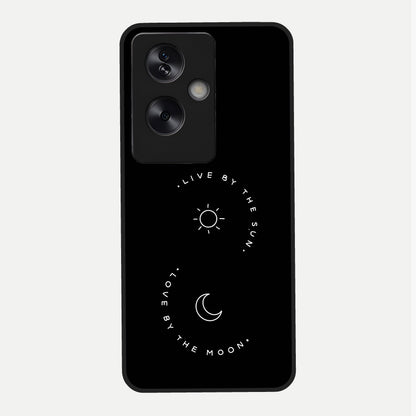  Sunflower Cat Art Glass Case For Oppo A79 back cover – full design glossy printed glass finish