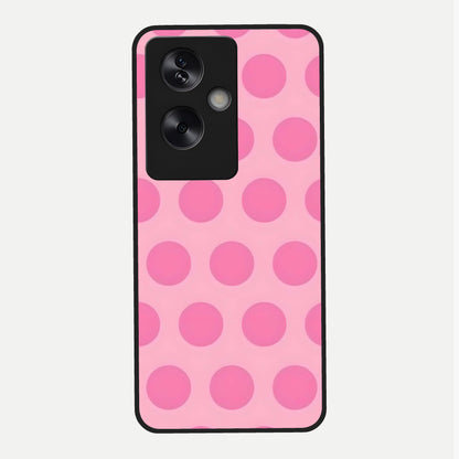  Sweet Dot Dreams Glass Case For Oppo A79 back cover – full design glossy printed glass finish