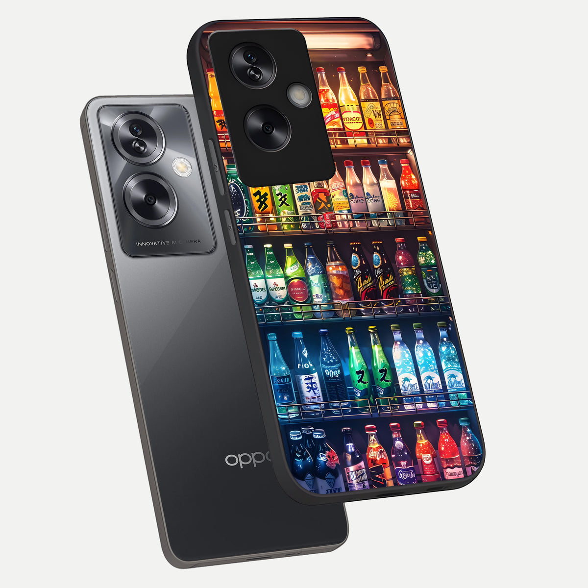  Colorfull Tree phone case For Oppo A79 showing premium glass back cover with detailed artwork