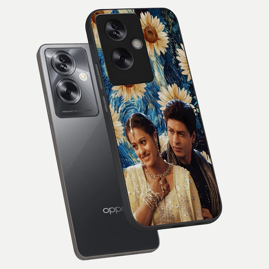  Eternal Love Story phone case For Oppo A79 showing premium glass back cover with detailed artwork