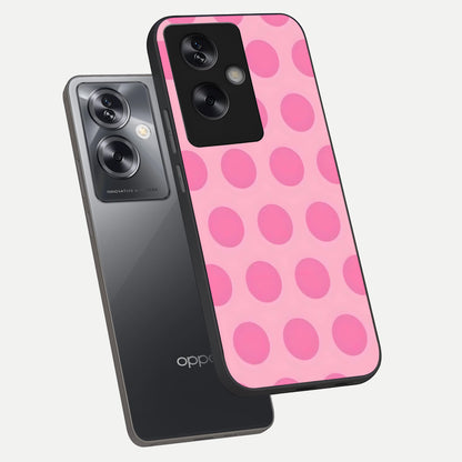  Sweet Dot Dreams phone case For Oppo A79 showing premium glass back cover with detailed artwork
