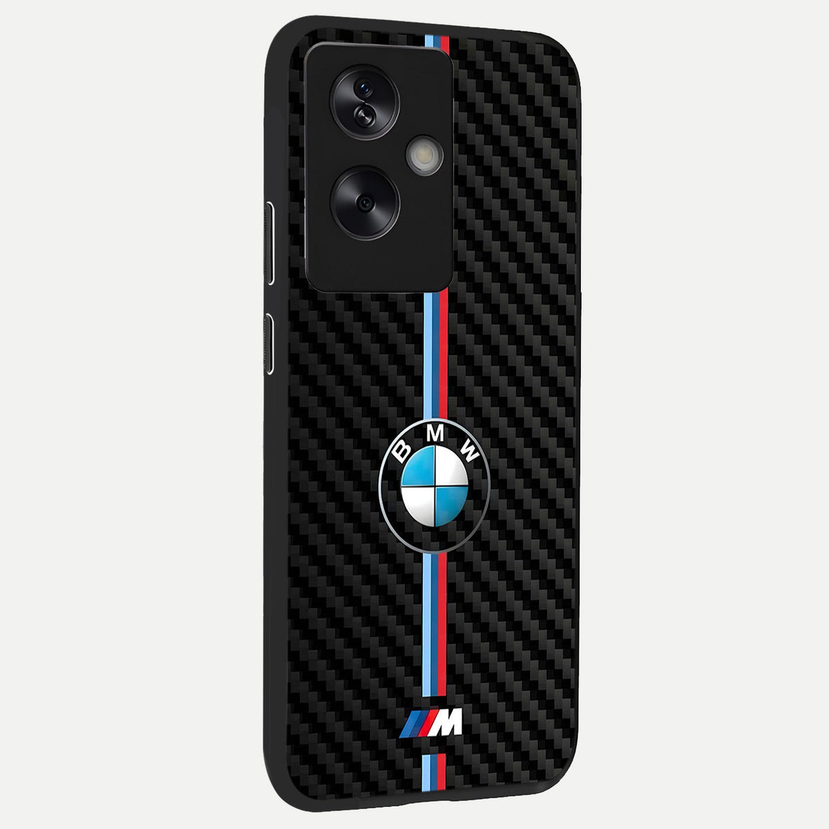  BMW Pattern back cover For Oppo A79 slim fit glass case with vibrant aesthetic design