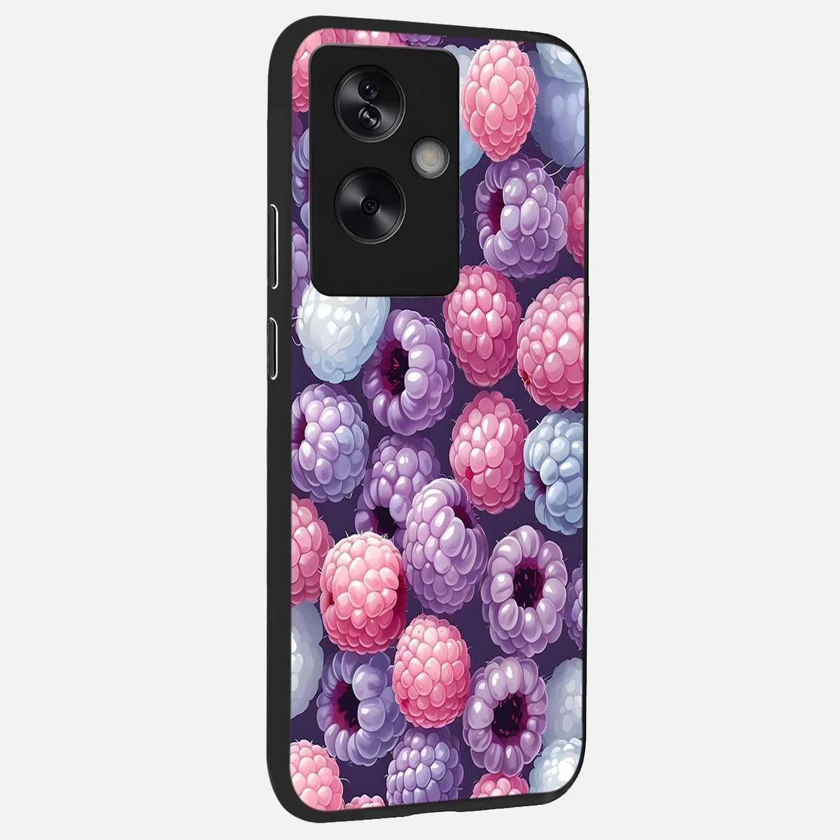  Berry Candy Pop back cover For Oppo A79 slim fit glass case with vibrant aesthetic design