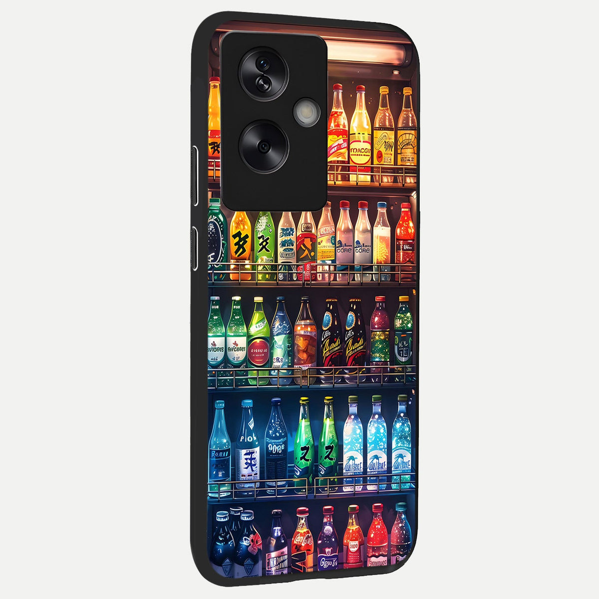  Colorfull Tree back cover For Oppo A79 slim fit glass case with vibrant aesthetic design