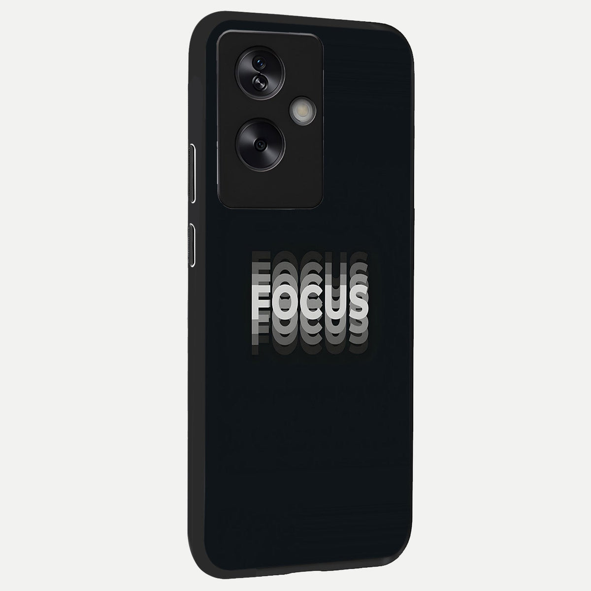  Mono Focus Vision back cover For Oppo A79 slim fit glass case with vibrant aesthetic design