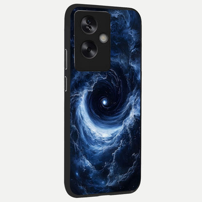  Stunning Galaxy back cover For Oppo A79 slim fit glass case with vibrant aesthetic design