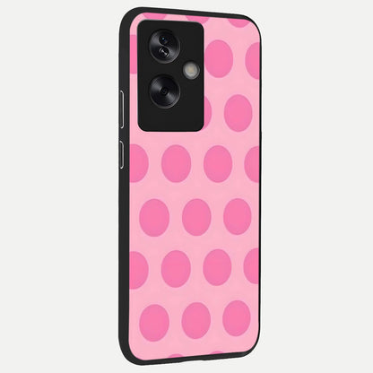  Sweet Dot Dreams back cover For Oppo A79 slim fit glass case with vibrant aesthetic design