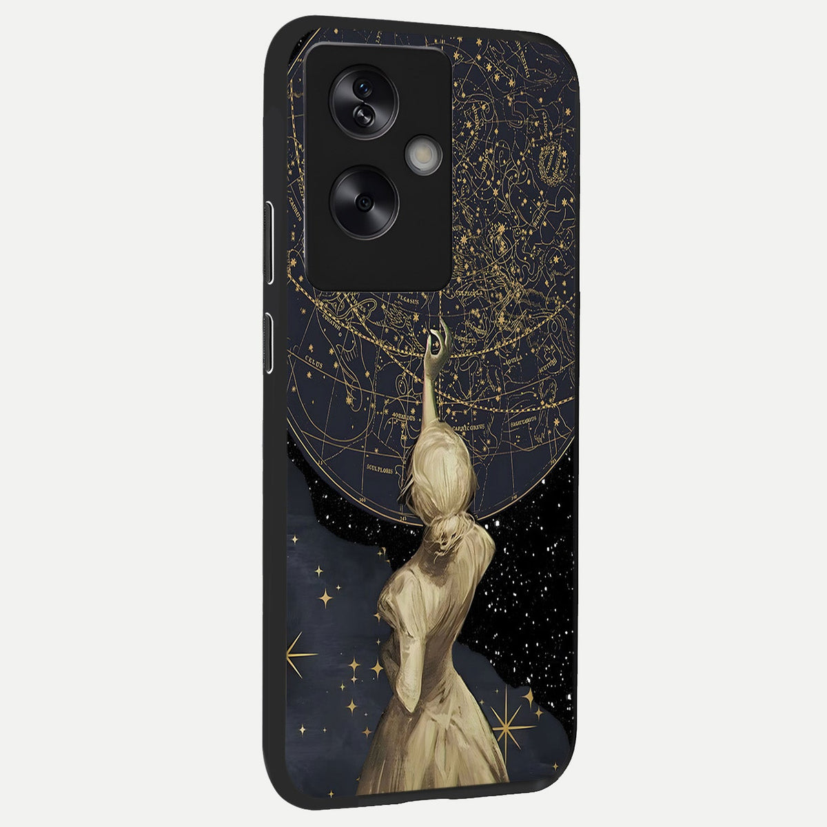  Taylor Swift Girl back cover For Oppo A79 slim fit glass case with vibrant aesthetic design