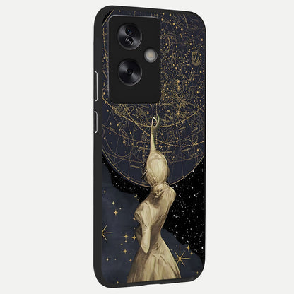  Taylor Swift Girl back cover For Oppo A79 slim fit glass case with vibrant aesthetic design