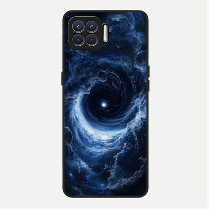  Stunning Galaxy Glass Case For Oppo F17 back cover – full design glossy printed glass finish