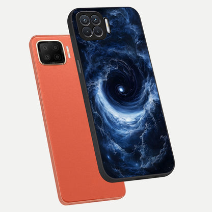  Stunning Galaxy phone case For Oppo F17 showing premium glass back cover with detailed artwork