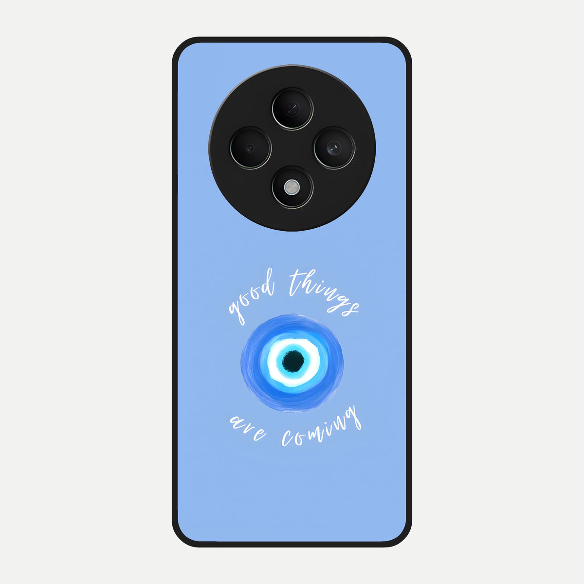  Bright Future Ahead Glass Case For Oppo F27 5G back cover – full design glossy printed glass finish