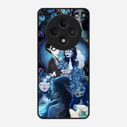 Butterfly Ghost Soul Glass Case For Oppo F27 5G back cover – full design glossy printed glass finish