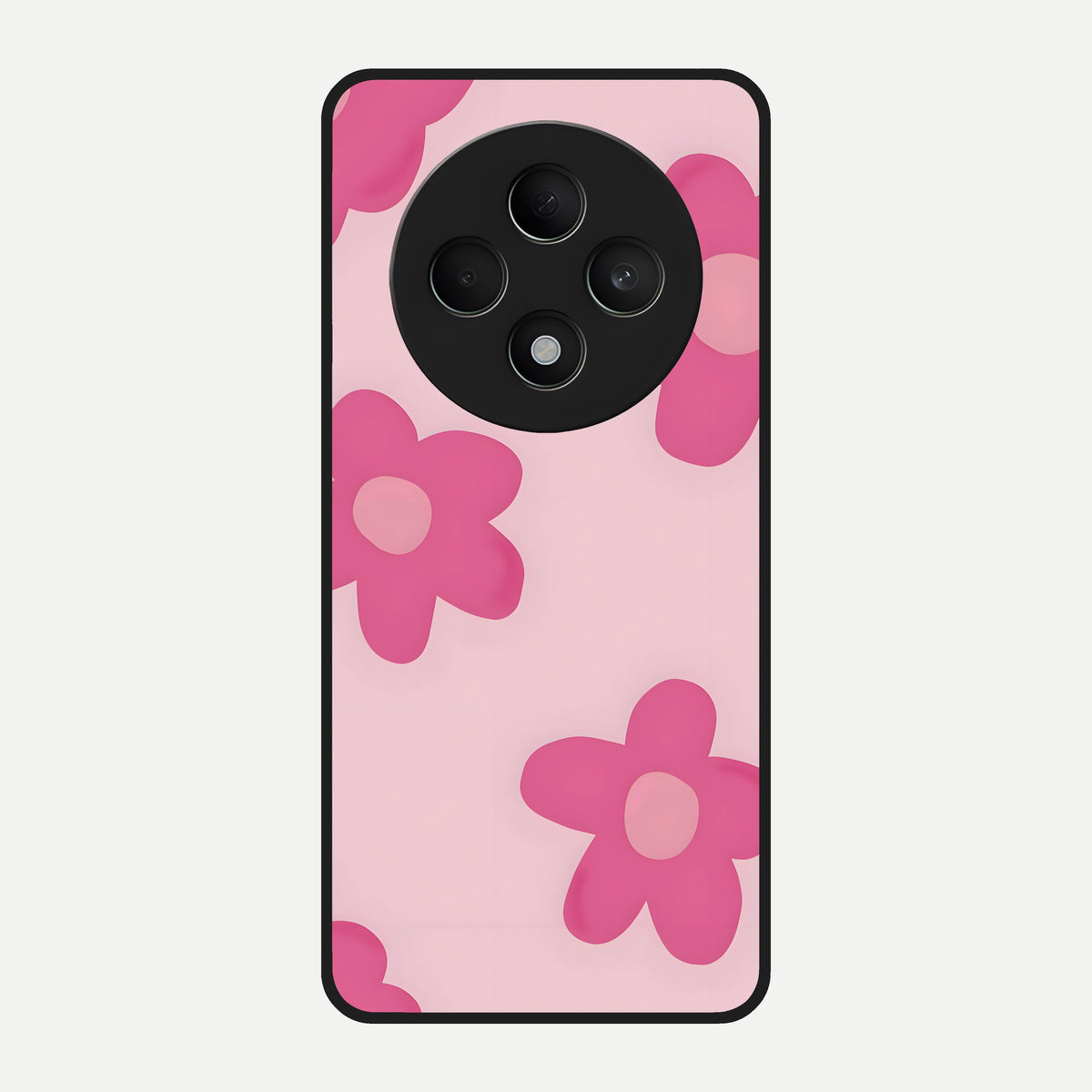  Candy Bloom Dreams Glass Case For Oppo F27 5G back cover – full design glossy printed glass finish