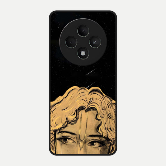  Celestial Gods Plan Glass Case For Oppo F27 5G back cover – full design glossy printed glass finish