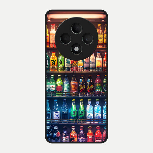  Colorfull Tree Glass Case For Oppo F27 5G back cover – full design glossy printed glass finish